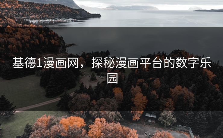 基德1漫画网，探秘漫画平台的数字乐园